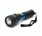 Linterna LED 1W 2AA de aluminio y goma IMPULSE